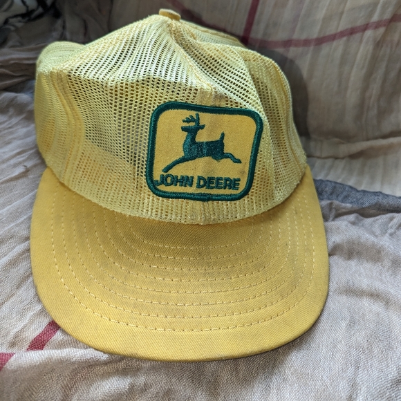 Casquette De Bûcheron John Deere Trapper – Vintage USA – Rare – Originale Années 50-80